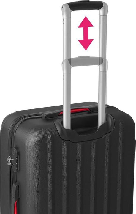Actual product image tectake Suitcase Set Suitcases Trolley Set Trolleys Hardcase trolley (90 l, L (90 - 115l))