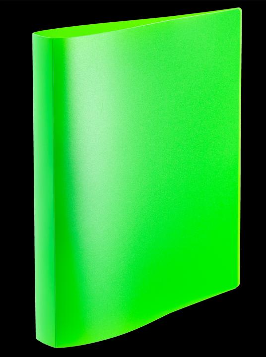 Actual product image HERMA Ring binder A4 neon translucent (A4, 25 mm, 1 Piece)