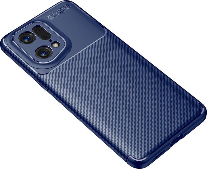 Produktbild Cover-Discount OPPO Find X5 Pro - Carbon Fiber Case blau (Oppo Find X5 Pro)