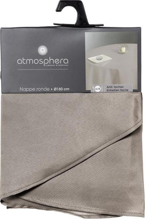 Produktbild Atmosphera TABLECLOTH LINEN ROUND D180CM 103901D (Ø 180 cm)