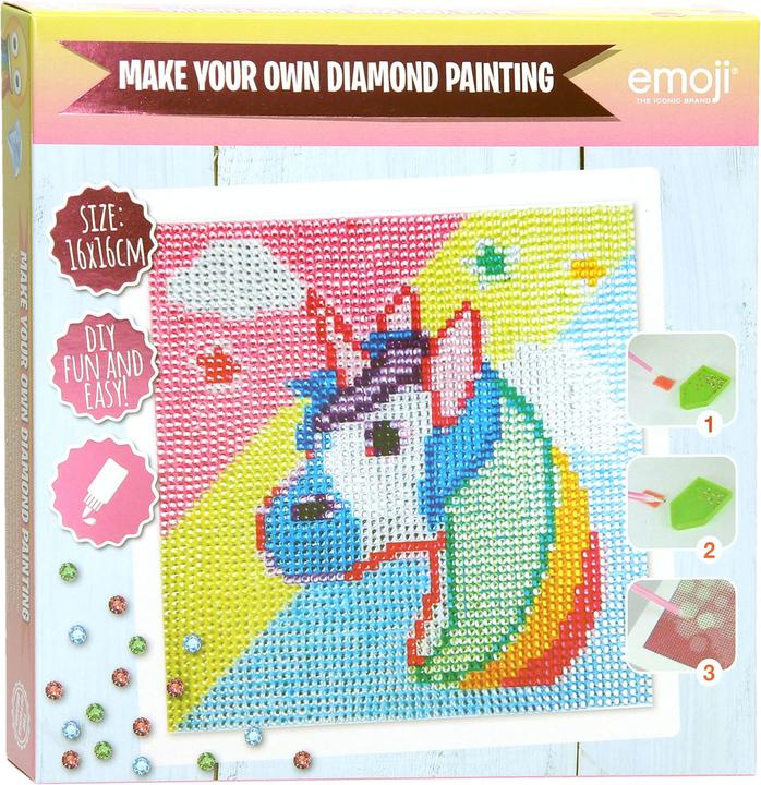 Produktbild Unico Emoji Diamond Painting - Unicorn