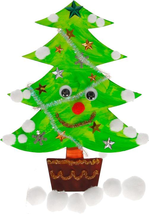 Actual product image Grafix Christmas craft kit
