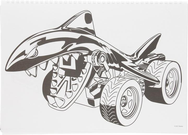 Image du produit Hot Wheels Carnet de croquis avec autocollants