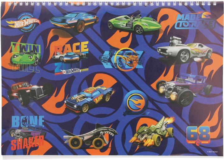 Image du produit Hot Wheels Carnet de croquis avec autocollants