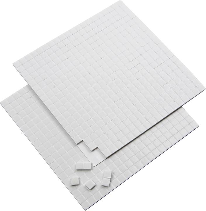 Immagine prodotto Creativ Company Tamponi di schiuma 3D Wit 5x5x2mm, 2 Velles