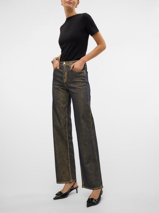 Actual product image Vero Moda VMTESSA Hohe Taille Weiter Beinschnitt Jeans Weit geschnitten (W31/L32)