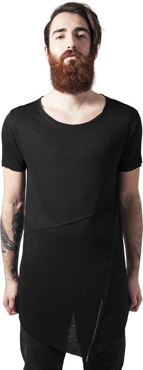 Produktbild Urban Classics Long Open Edge Front Zip Tee (XS)