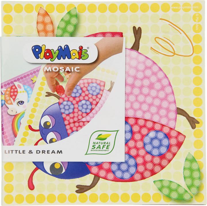 Produktbild PlayMais Mosaikkarten zum Dekorieren von Insekten