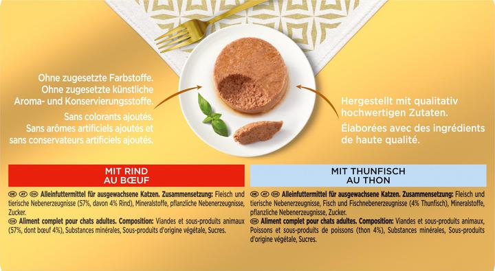 Actual product image Gourmet Gold (Adult, 4 pcs., 340 g)