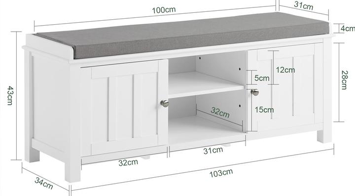 Actual product image SoBuy Mallory (105 cm)