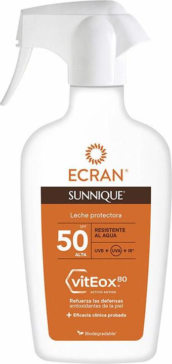 Immagine prodotto Ecran Sunnique Latte Protettivo Spray SPF50 270ml (Spray solare, SPF 50, 270 ml, 270 g)