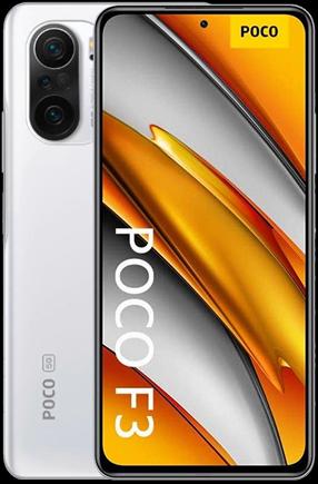Produktbild Xiaomi Pocophone F3 5G Dual SIM 128GB, Silver (128 GB, Moonlight Silver, 6.67", Dual SIM, 5G)
