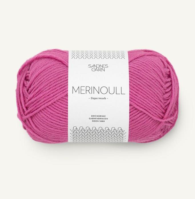 Actual product image Sandnes Garn col. 4628 magenta approx. 105 m 50 g (105 m)