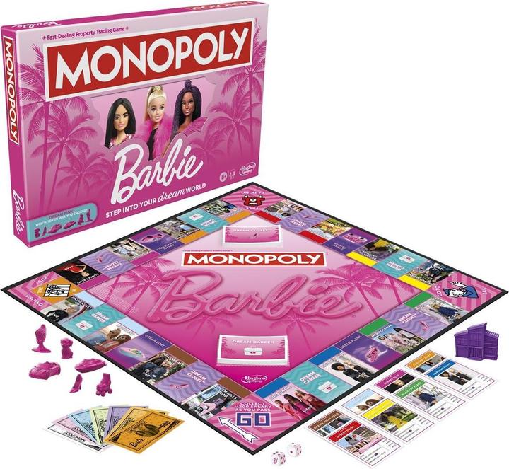 Actual product image Komelon Nl Monopoly Barbie (English)