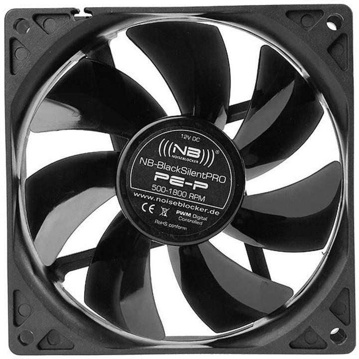 Actual product image Noiseblocker BlackSilentPro-Series PE-P (92 mm, 1 x)