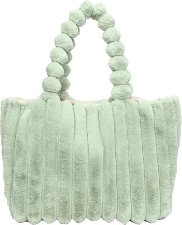 Only-Bags.Store Plüsch Tote Bag, leichte grosse Kapazität Schulter Tote Bag, solide Farbe vielseitig Pendler Tasche