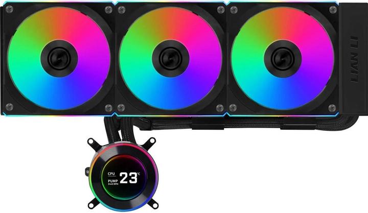 Productafbeelding Lian-Li HYDROSHIFT II LCD-C 360CL ARGB AiO Wasserkühlung - schwarz