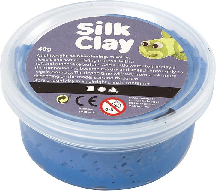 Silk Clay Bleu, 40gr.