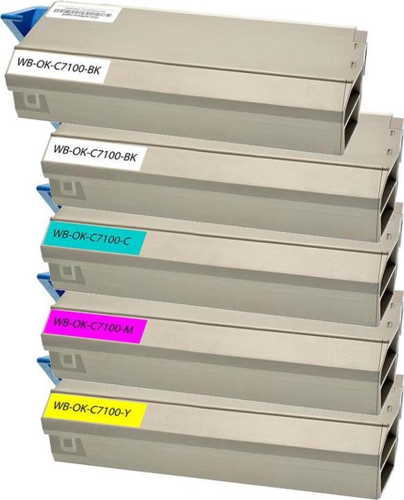 Produktbild Hermex Alternativer Toner zu OKI C7100 (M, C, BK, Y)