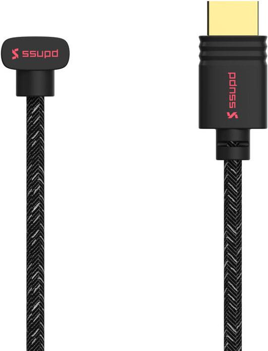 Actual product image Ssupd DisplayPort cable, angled (2 m, DisplayPort)