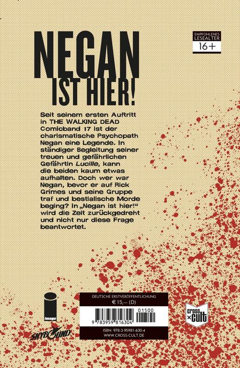 Produktbild The Walking Dead: Negan ist hier! (Deutsch, Robert Kirkman, 2017)