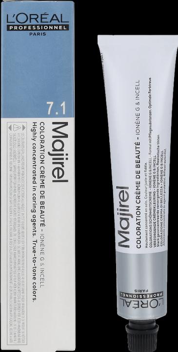 Produktbild L'Oréal Professionnel Majirel (7.1 Mittelblond Asch COOL INFORCED)