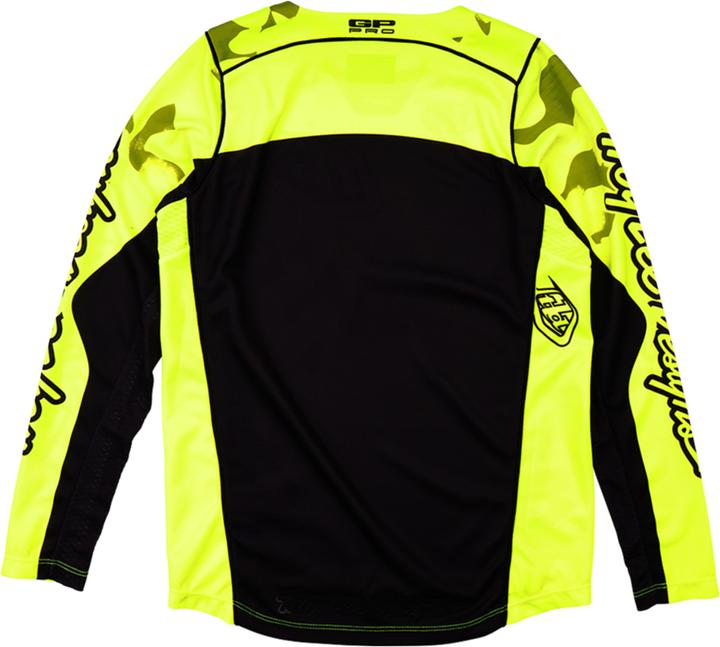 Produktbild Troy Lee Designs GP Pro Jersey, Blotted, flo yellow, youth S (S)