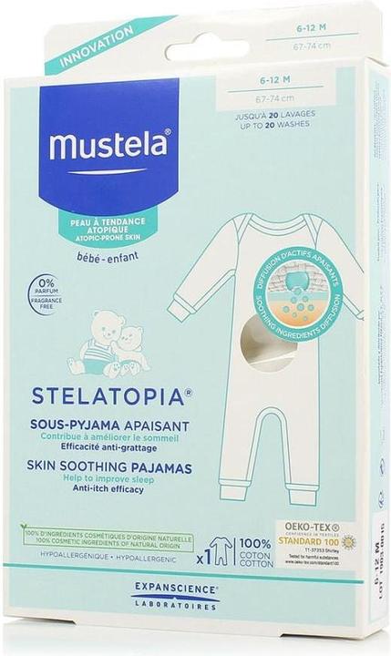Image du produit Mustela Sous-Pyjama Apaisant Stelatopia 6-12 (6, 7, 8, 9, 10, 11, 12)