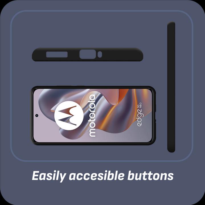 Actual product image Cazy Soft TPU protective cover (Motorola Edge 50 Neo)