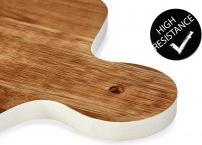Image du produit Kinvara planche à découper en bois avec bord blanc 40c