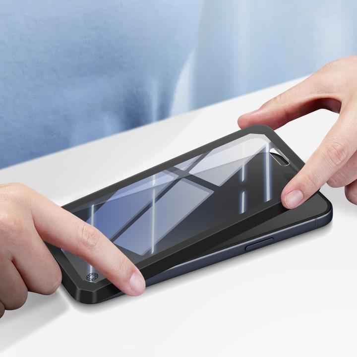 Actual product image Bigben Connected Organic film 2.5D Spy (1 Piece, Apple iPhone 15 Pro)