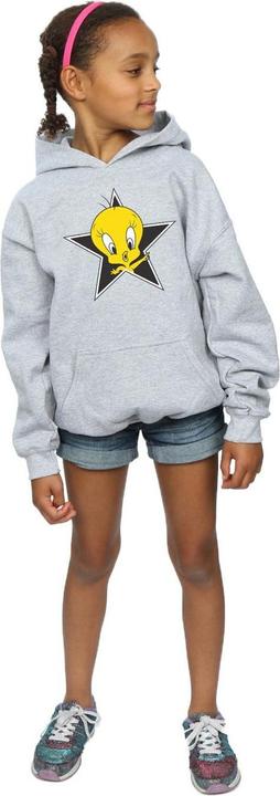 Produktbild Looney Tunes Tweety Pie Star Kapuzenpullover Mädchen (140, 146)