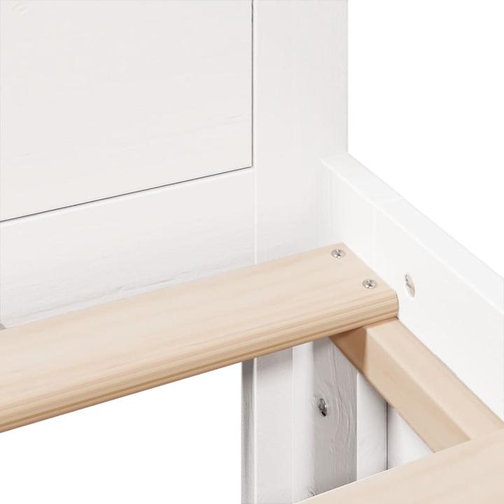 Produktbild VidaXL Bett ohne Matratze mit Kopfteil (200 x 200 cm)