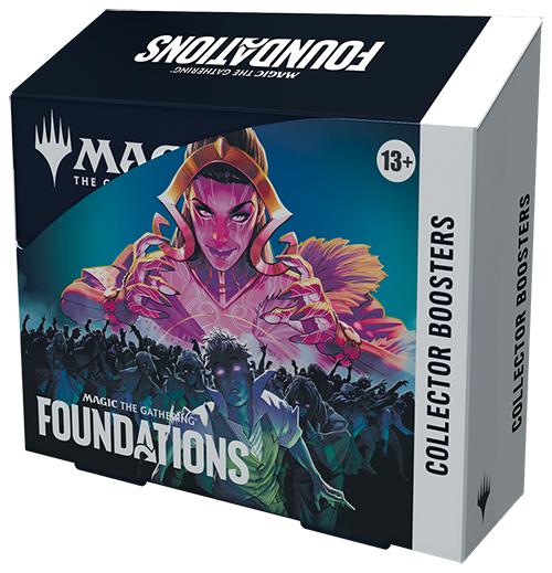 Immagine prodotto Wizards of the Coast Magic: The Gathering - Foundations Collector Booster Display (12 Boosters) (Inglese, Pacchetto Booster)