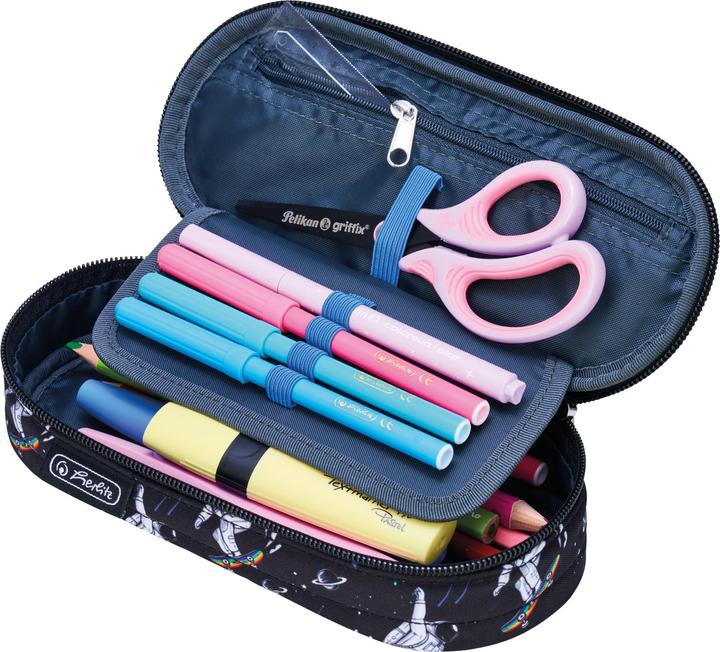 Actual product image Herlitz Space Skater pencil case
