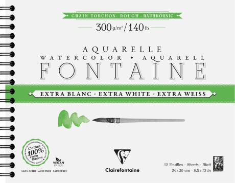 Produktbild Clairefontaine Aquarellpapier (300 g/m², 80 x)