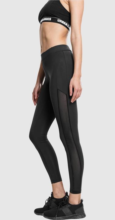 Actual product image Urban Classics Ladies Tech Mesh Stripe Leggings (L)