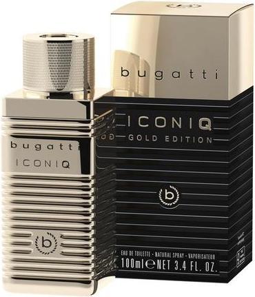 Actual product image Bugatti Iconiq Gold Edition Men's Perfume 100ml Eau De Toilette (Eau de toilette, 100 ml)
