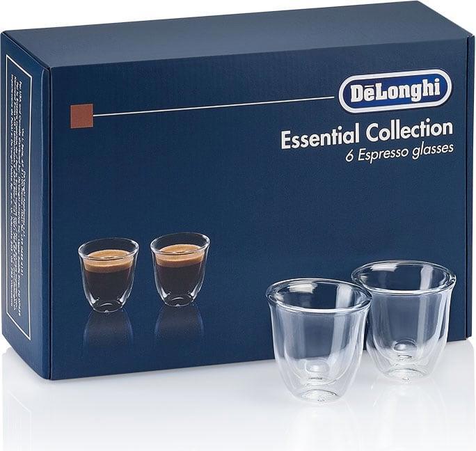 Produktbild De'Longhi SET DLSC300 Espresso Glas 6er Set (60 ml, 6 x)