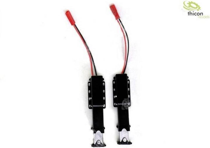 Actual product image Thicon Models Trailer supports electric pair of metal