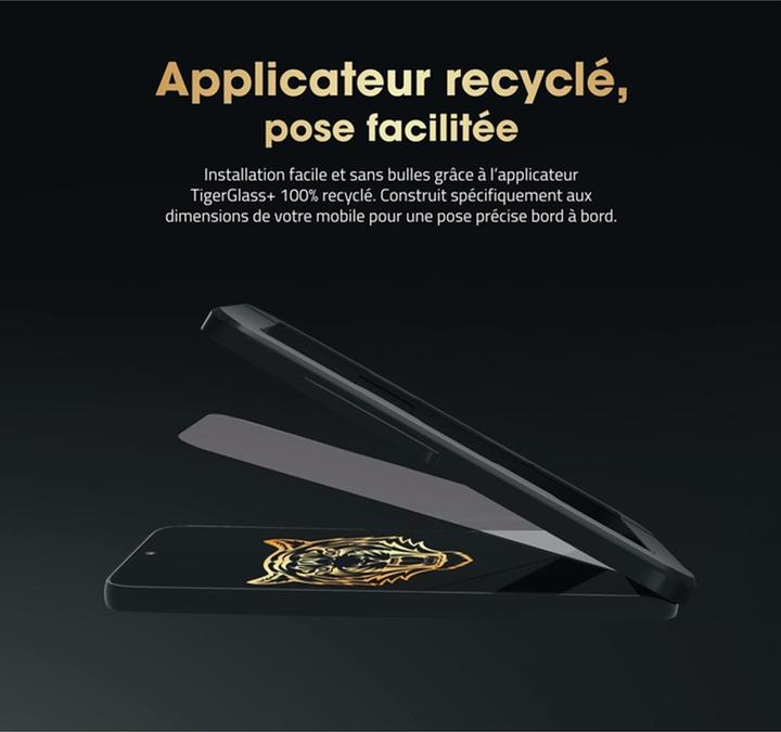 Actual product image Tiger Glass Plus Verre Trempe Recycle Samsung Galaxy S24 Plus (1 Piece, Samsung Galaxy S21)