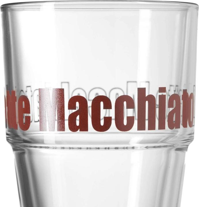 Produktbild Leonardo Latte Macchiato-Glas Solo, satin 4.1 dl, 6 Stück (0.41 l, 6 x)