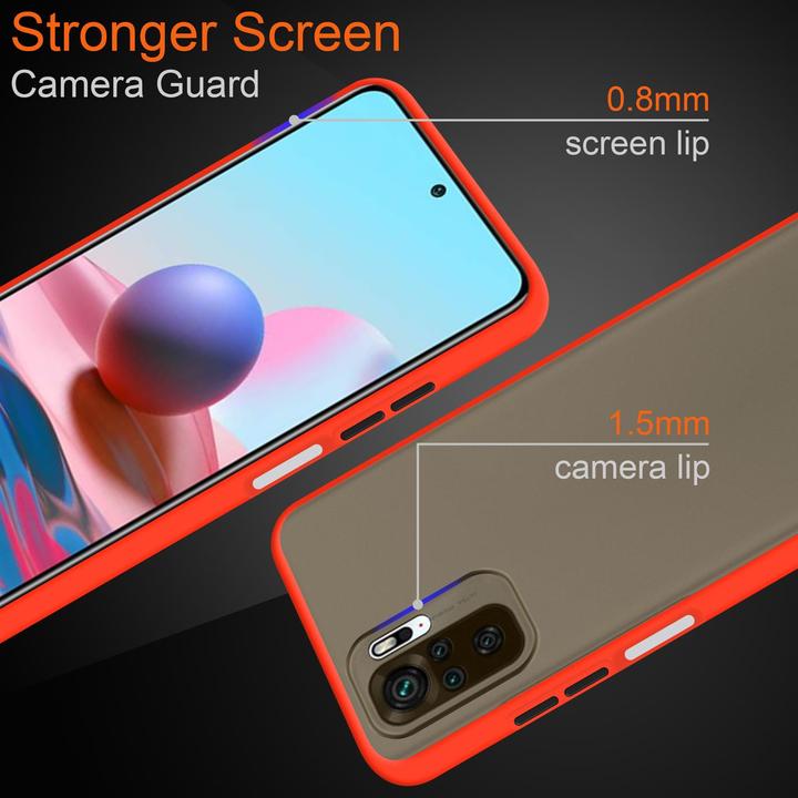 Image du produit Cadorabo Couverture mate hybride (Xiaomi Redmi Note 10)