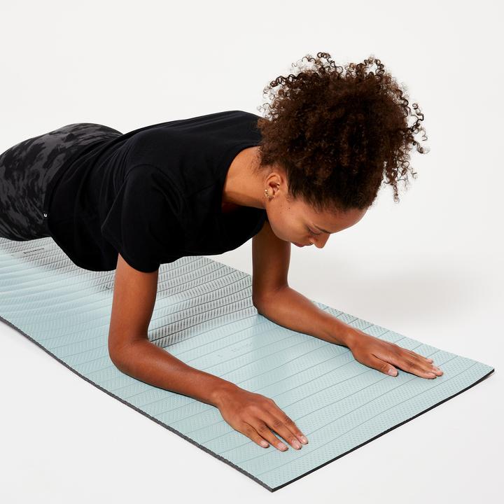 Image du produit Domyos Tapis de gymnastique résistant 160 cm × 58 cm × 7 mm - 120 beige (7 mm)
