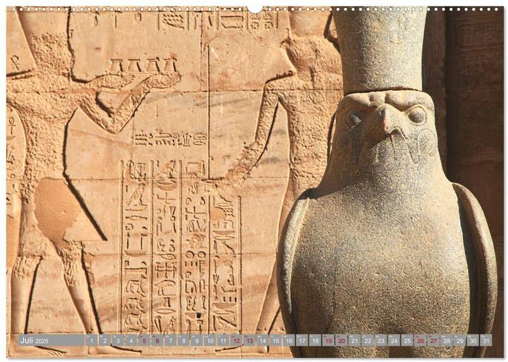 Image du produit Unterwegs in gypten - ber Kairo nach Assuan (Wandkalender 2025 DIN A2 quer), Monatskal (A2, Allemand)