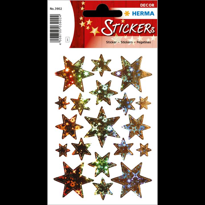 Actual product image HERMA Sticker stars