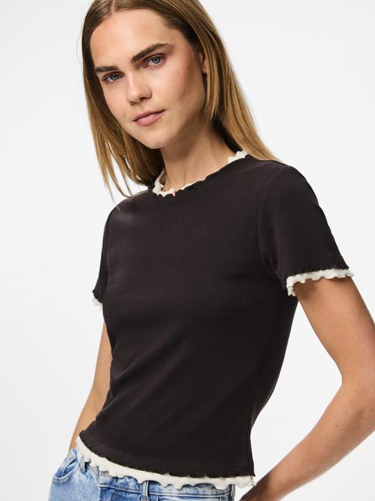 Actual product image Pieces PCJEMMA ROLLSAUM T-Shirt (L)