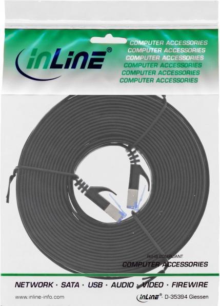 Actual product image InLine Patch cable RJ-45 (M) to RJ-45 (M) (U/FTP, CAT6a, 10 m)