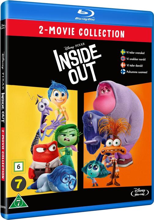 Image du produit Disney INSIDE OUT 1+2 BOX