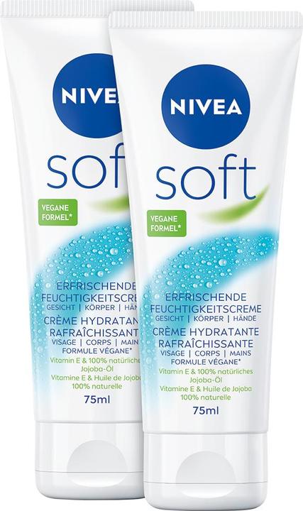 NIVEA Soft Tube Duo (Körpercreme, 150 ml)